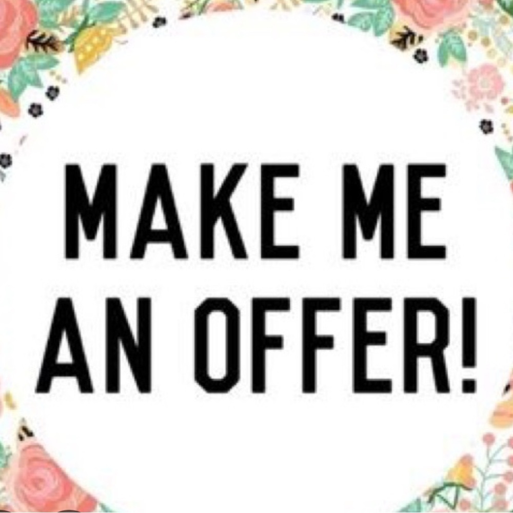 Make me a reasonable offer! Any 2 or more bundles, get an additional % off.